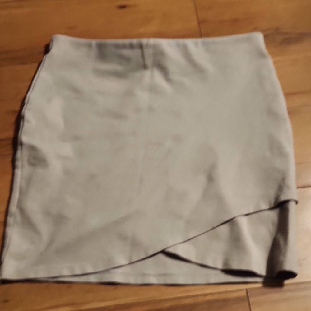Talula Light Gray Mini Skirt
